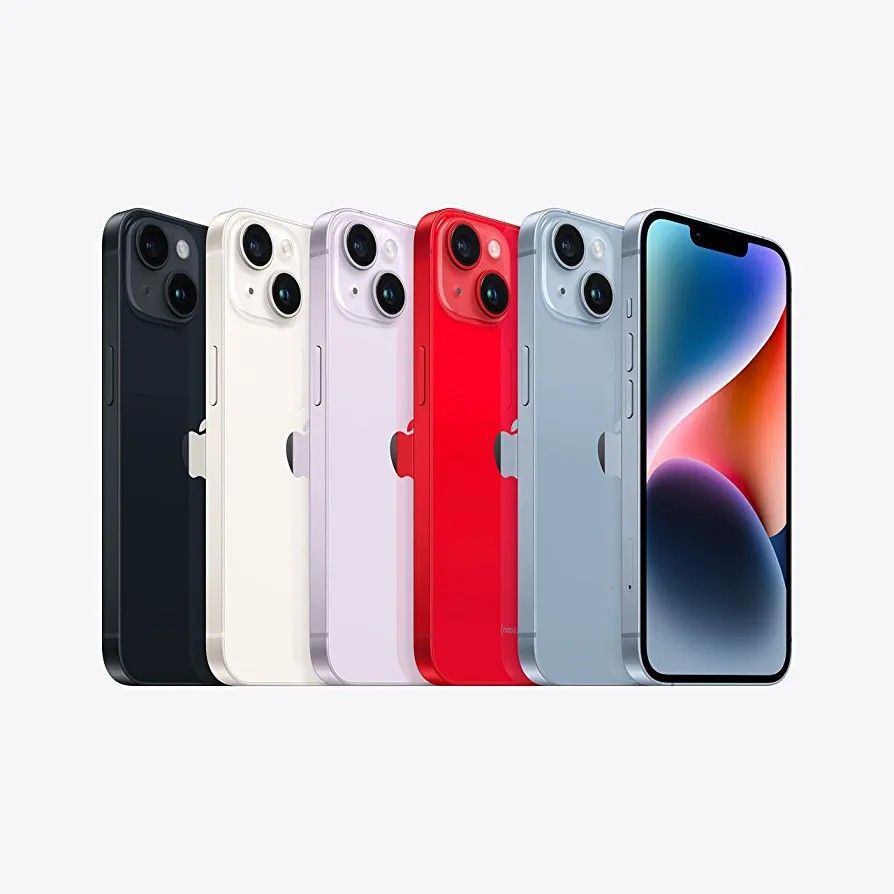 Apple iPhone 14 128GB Tela Super Retina XDR 6.1 / Lacrado - Global